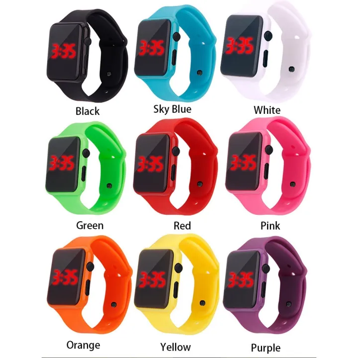 Lwcc%208029%20Popular%20Led%20Square%20Rubber%20Strap%20Watch%20Electronic%20Student%20Adult%20Couple%20Watches%20Digital%20Relo%20-%20Image%205