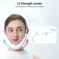 HEGRUS Face Lifting Device V Shape Massager EMS Face Slimming Massager Micro Current Face Shaper Face Fat Burner Slimming Cheek Belt Anti-Wrinkle Bandage Anti Aging Beauty Tools. 
