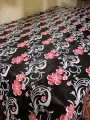 Waterproof bed sheet cover , Urin protector bed cover water proof bisana cover full bed 6x7 ft- rexin tula new black.