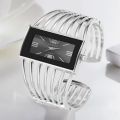CANSNOW Womens Watch Luxury Fashion Rose Gold Bangle Bracelet Watch Women Dress Clock Female Lady Saati Girls Wristwatch Relojes.