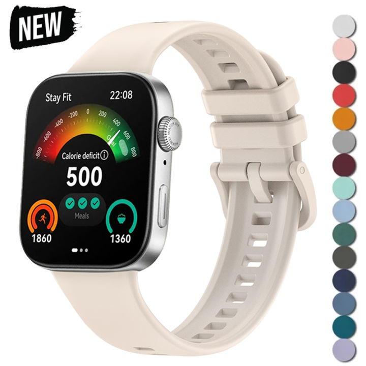 wrist smart watch huawei fit rosa