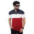 MULTICOLOUR Cotton Casual Polo Shirt for Men - Polo T Shirt For Men. 