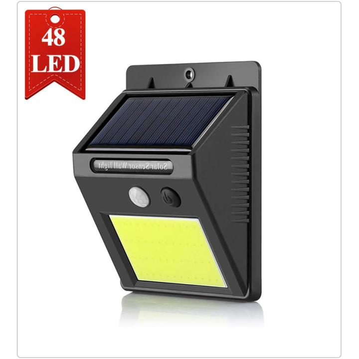 Ip Solar Light 48 LED COB solar wall mounted light,IP 65 waterproof solar light garden ...