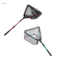 Fishing Mesh Net Fishing Accessories Lightweight Landing Net Fishing Collapsible Fish Net for Catfish Trout Freshwater Saltwater Sea Fishing.