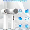 6 In 1 Ultrasonic Facial Cleansing Brush Electric Auto Rotating Waterproof Face Skin Acne Pore Cleaner Blackhead Removal Machine. 