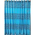 Curtain Porda Synthetic curtains Indian porda window protector 45*80 inch standard size Ocean blue 4 kuchi curtain. 