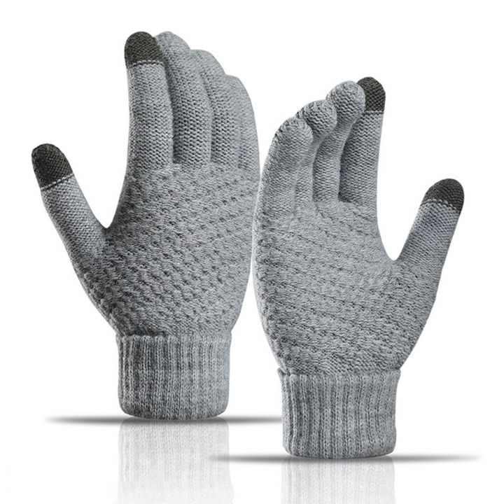 Sunnyheart%20Ribbed%20Cuffs%20Winter%20Gloves%20Stylish%20Touch%20Screen%20Winter%20Gloves%20for%20Women%20Men%20Warm%20Windproof%20Fashionable%20Knitted%20Gloves%20with%20Ribbed%20Cuffs%20Winter%20Knitted%20Gloves%20-%20Image%206