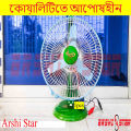 12 Volt High Speed Dc Table Fan (Solar). 