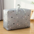Extra large waterproof oxford moving bag wholesale clothes thickened enlarged travel clothes luggage quilt bag cloth quilt storage bag.