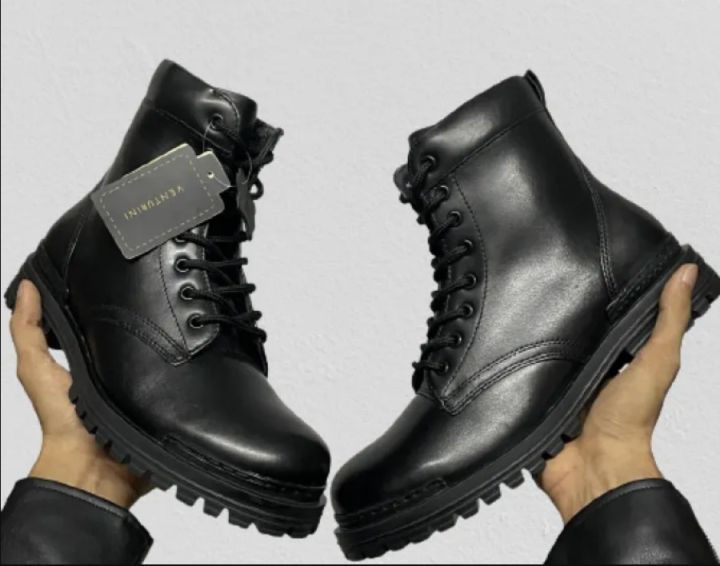 China%20Zipper%20Long%20Boots%20For%20Mens%20100%25%20Leather%20-%20Image%203