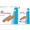 JMI First Aid Bandage 100 pcs box (Waterproof, Breath Freely, Flexible, Non-Sticky Plastic Bandage). 