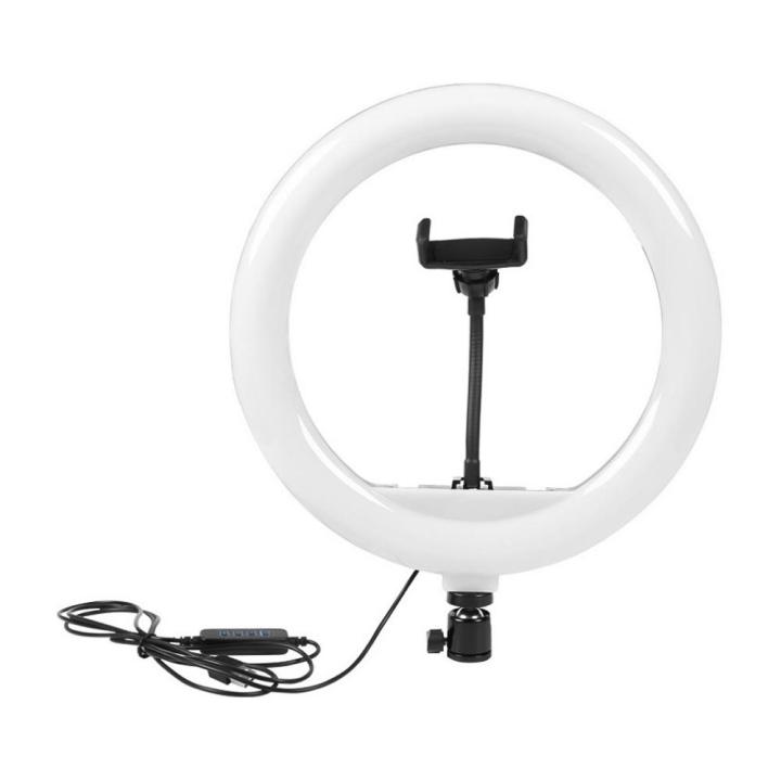 12%20inch%20Selfie%20Ring%20Light%20Live%20Stream/Makeup%20with%20Tripod%20Stand%20&%20Cell%20Phone%20Holde%20-%20Image%205