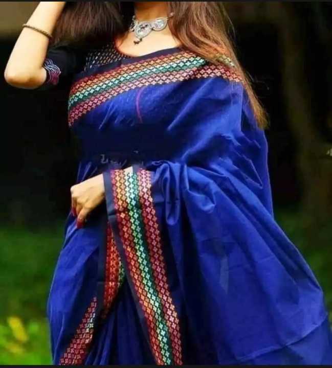 Tangail%20Halfsilk%20plus%20pair%20saree%20for%20women%20by%20Ashraf%20fashion%20-%20Image%203