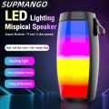 S12 Wireless Bluetooth Speakers Powerful Portable Sound Box Subwoofer Car Audio Bass MP3 Player Sound System LED Lights.