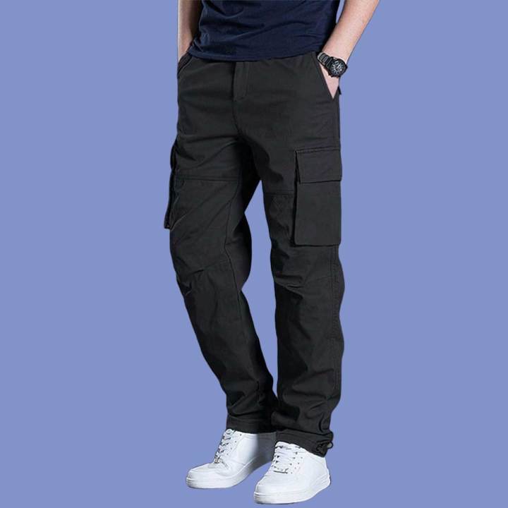Export quality cargo pant for men stylish black 2026 | High quality mobile pant for men stylish 2026 new | Six pocket cargo pant for men - Mens cargo pants
