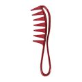 Hairdressing Multi-color Wide-tooth Styling Comb Men's Retro Oil Head Back Hair Comb Household Hollow Fish-tooth Comb.