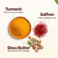Mamaearth Ubtan Moisturizing Body Lotion with Turmeric & Saffron for Glowing Skin 400 ml | 48H Moisturization | Nourishes Dry Skin | 7in1 Total Care | 100% Natural Butter | Non-Greasy Smooth Skin.