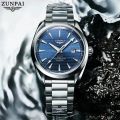 100%Original ZUNPAI Watch For Men Waterproof Stainless Steel Fashion Luxury Men Watches Waterproof Luminous Quartz WristWatch.