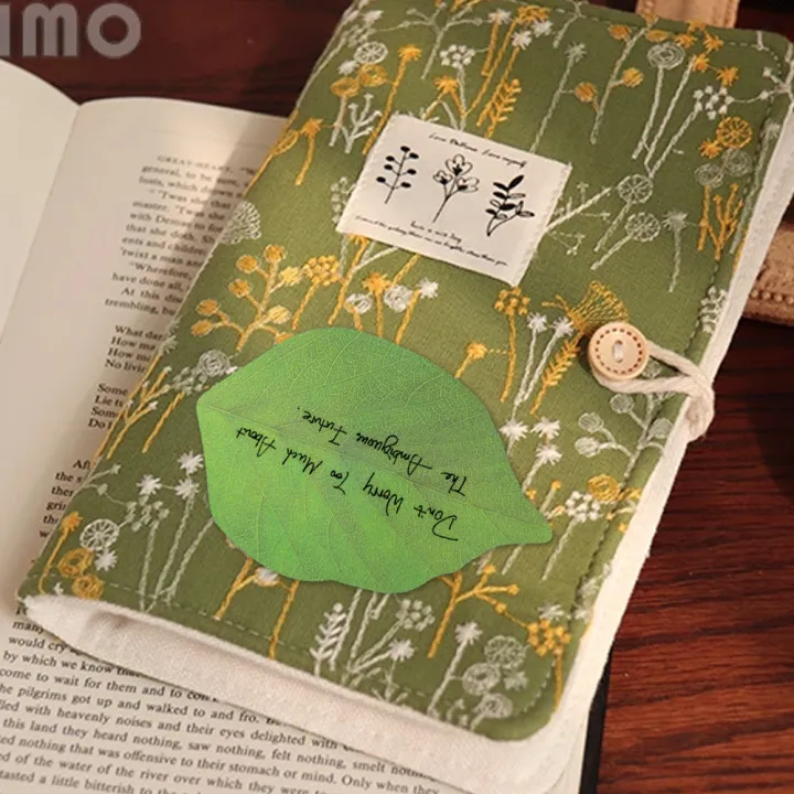 50%20Sheets/Pad%20Creative%20Green%20Leaf%20Shaped%20Sticky%20Notepad%20Photo%20Wall%20Refrigerator%20Decoration%20Sticker%20-%20Image%207