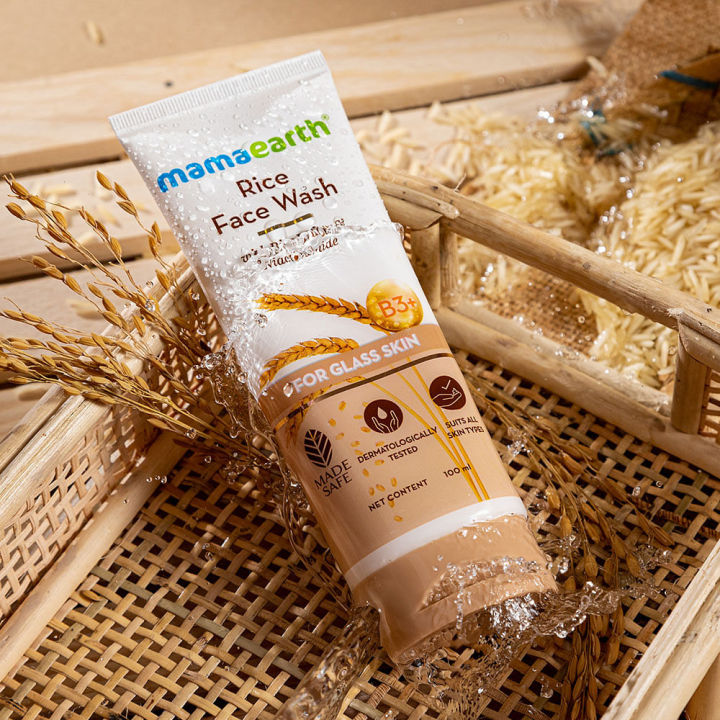Mamaearth%20Rice%20Face%20wash%20For%20Glass%20Skin%20100mL%20By%20NS%20Glamour%20Mart%20-%20Image%202