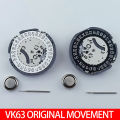 VK63A VK63 Quartz Movement Date At 3 O'clock Chronograph Watch Movement w/Battey For VK SERIES VK63A VK63 Quartz Watch. 