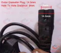 Universal AC 220v 2 Pin 1.5 Meter Length AC Power Cable Cord For Printer Power Adapter Charger Trimmer Charger Light DIY. 