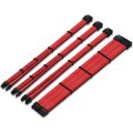ATX Sleeved Cable Extension Kit for Power Supply Cable Kit PSU Connectors for ATX CPU GPU Modular Power Supply Unit. 