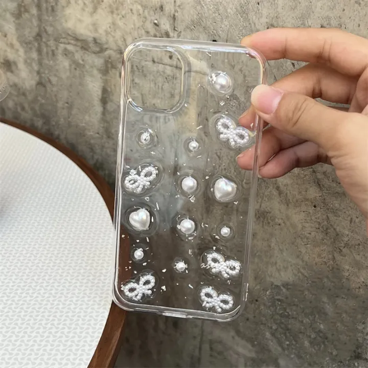 3D%20Pearl%20Bow%20Silver%20Foil%20Epoxy%20Phone%20Case%20For%20iPhone%2015%2014%2013%2012%2011%20Pro%20Max%20XS%20Max%20XR%20X%207%208%20Plus%20Cute%20Clear%20Soft%20Silicone%20Cover%20-%20Image%205