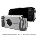 Transparent TPU Soft Protective Control Case for OneXPlayer F1 Console Cases Gamepad Joystick Cover Replacement.
