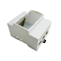 1 PCS Case DIN Rail Shell White ABS Clear Top Electric Box for RPi 5 Pi 5 for 5. 