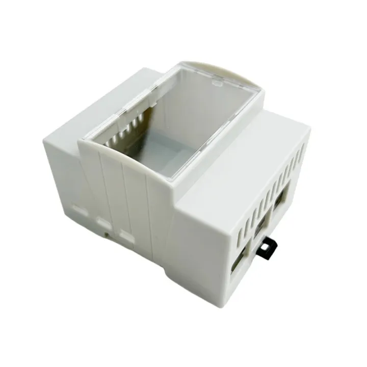 1%20PCS%20Case%20DIN%20Rail%20Shell%20White%20ABS%20Clear%20Top%20Electric%20Box%20for%20RPi%205%20Pi%205%20for%205%20-%20Image%205