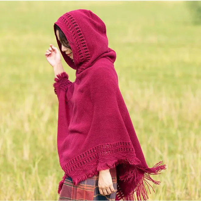 Women's%20Hooded%20Shawl%20Autumn%20and%20Winter%20Loose%20Tassel%20Shawl%20Cape%20Scarf%20Dual-Use%20Sweater%20Coat%20Batwing%20Shirt%20plus%20Size%20Women's%20Clothing%20-%20Image%205