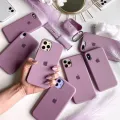 Premium Liquid Silicone Phone Case Luxury Liquid Silicone Protection Back Cover Soft Case for Apple iphone 11 ,11 pro, 11 pro max (Back Case Cover For Smartphone). 