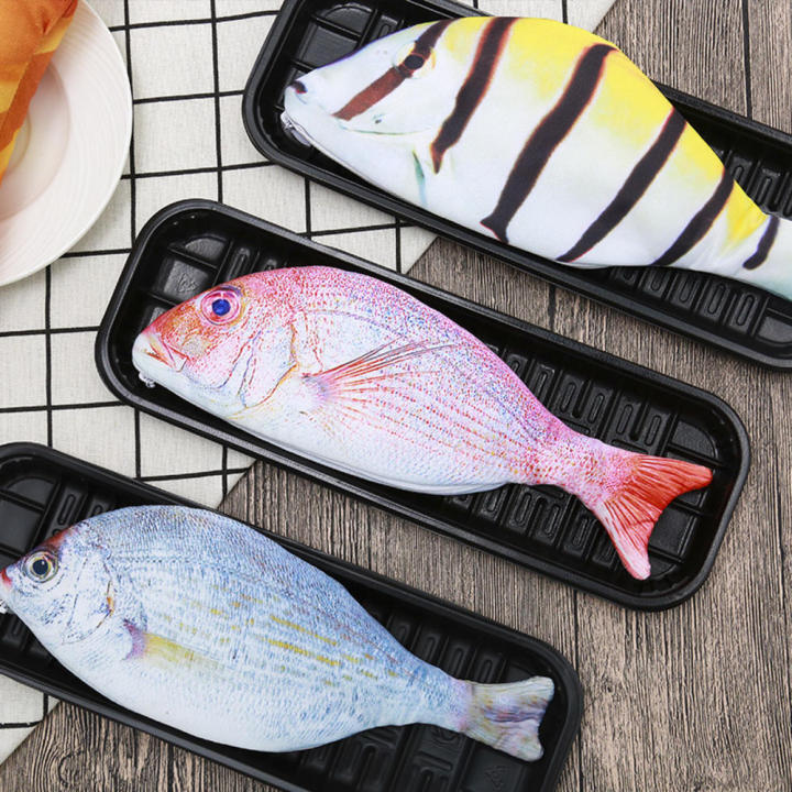 Fish%20Pencil%20Bag%20Crucian%20Carp%20Pencil%20Box%20Salted%20Fish%20Pencil%20Case%20Fish%20Shape%20Storage%20Bag%20Korean%20Creative%20Imitation%20pencil%20Bag%20-%20Image%203