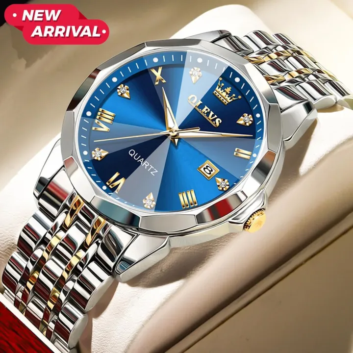 NEW%20FREE%20BOX%20Olive-s%20Luxurious%20Formal%20Fashionable%20Look%20Cutting%20Edge%20Glass%20Day%20and%20Date%20Facilities%20Stainless%20Steel%20Chain%20Strap%20Men's%20Watch%20-%20Image%206