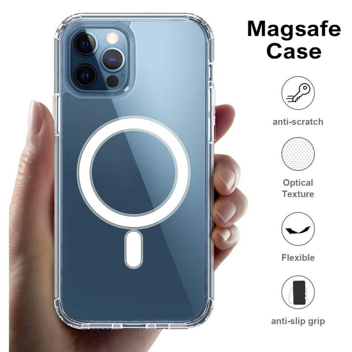 Spigen Ultra Hybrid Mag Back Cover Case for iPhone 13 Pro AND iPhone 13 (TPU + Poly Carbonate | White) iPhone 13 Pro Max