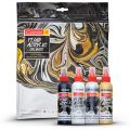 Camel Fluid Acrylic Colors Monochrome Shade.