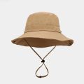 chin cord boonie hat waway cap for men cowboy hat beach hat for women sun hat accessories. 
