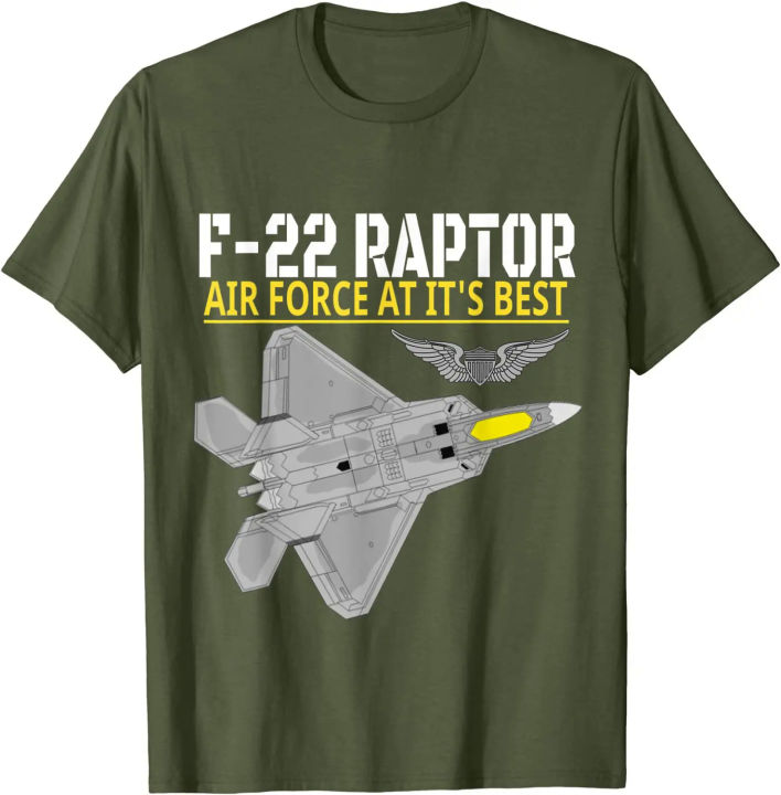 The%20F-22%20Raptor.%20Air%20Force%20Aviation%20At%20Its%20Best.%20Men%20T-Shirt%20Short%20Sleeve%20Casual%20Cotton%20O-Neck%20Summer%20Tees%20-%20Image%205