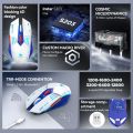 T-WOLF X7 Tri-mode RGB Gaming Mouse. 