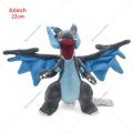 8 Mega Charizard X Y Plush Toy Pokemon Plush High Quality Soft Dragon Plushies Collectible Stuffed Doll Toys for Kids. 