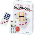 Double 6 color dot Dominoes Games - 28 Pcs - 1 Set. 