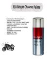 Sanvo Spray Paint (318 Bright Chrome) Waterproof Automatic Metallic Bright Chrome Color Aerosol Spray Paint, Sano Auto Spray Paint.