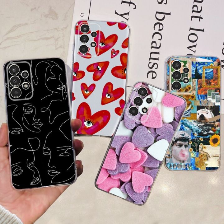 Back%20Cover%20For%20Samsung%20Galaxy%20A13%204G%20Case%20SM-A135F%20Stylish%20Painted%20Shell%20Soft%20Phone%20Case%20For%20Samsung%20A13%20A%2013%20Casing%20-%20Image%202