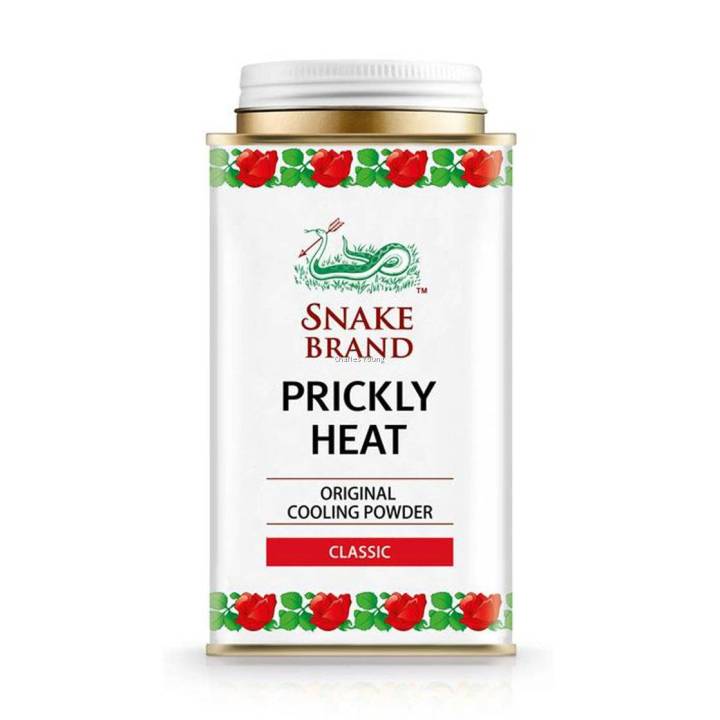 Snake Brand Prickly Heat Powder Classic (Thailand) 50g