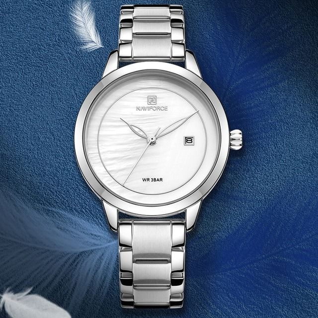 NAVIFORCE 5008 Watch Women Waterproof Quartz Women’s Wristwatch Watches Clock