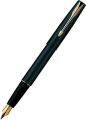 Parker Frontier Matte Black Fountain pen Gold Trim..