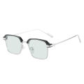 New Metal Anti-Blue Light Glasses Personalized Eyebrow Myopia Glasses Frame Men's Fashion Trendy Sunglasses 21102.