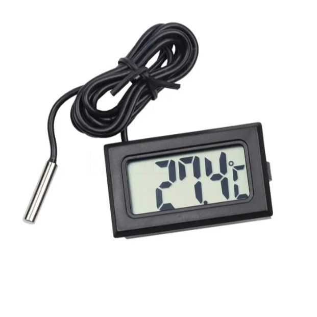 LCD Digital Thermometer Temperature Sensor Fridge Freezer Probe For Aquarium Refrigerator