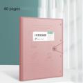 60 Pages Data Book Information Booklet Stationery Large Capacity Files Folder A3 File Bag Large Folder Data Book. 